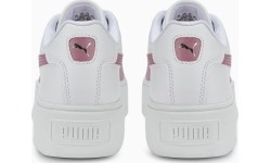 Damskie sneakersy Puma Karmen L, białe/bakłażanowe, 384615 05