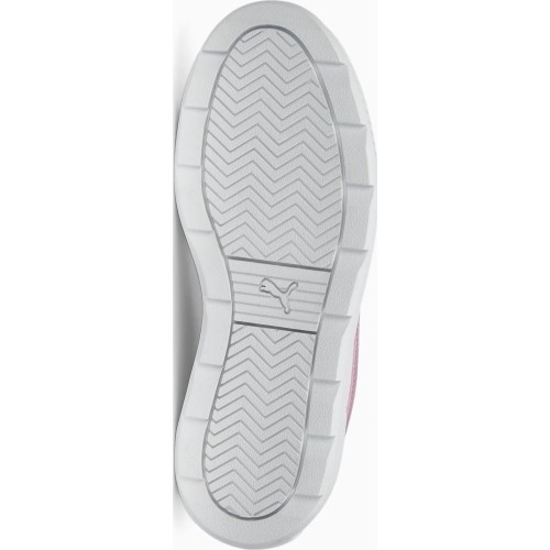 Damskie sneakersy Puma Karmen L, białe/bakłażanowe, 384615 05