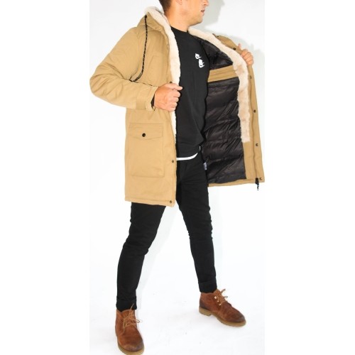 Kurtka męska J.Style Brown 5M120-62