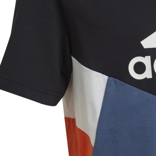 Adidas B Cb T Ess Koszulka młodzieżowa niebieska HN8551