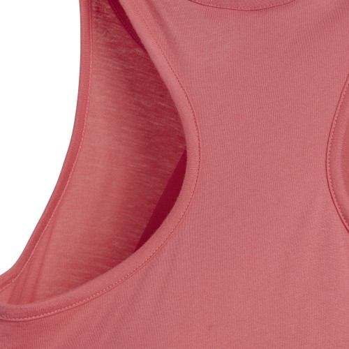 Koszulka na ramiączkach dziecięca Adidas YG Logo, różowa CF7265