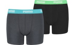 Puma Apatiniai Paaugliams Basic Boxer Grey Black