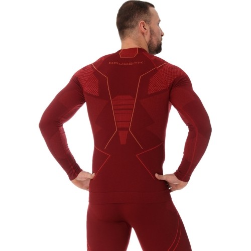 Termoaktywna czarna koszula męska Brubeck