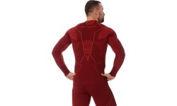 Termoaktywna czarna koszula męska Brubeck