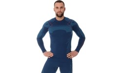 Termoaktywna czarna koszula męska Brubeck