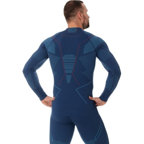 Termoaktywna czarna koszula męska Brubeck