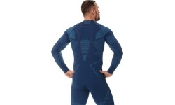 Termoaktywna czarna koszula męska Brubeck