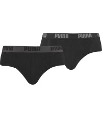 Bokserki męskie Puma Basic Brief, czarne