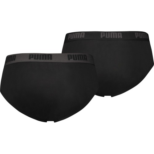 Bokserki męskie Puma Basic Brief, czarne