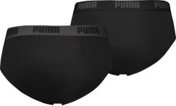 Bokserki męskie Puma Basic Brief, czarne