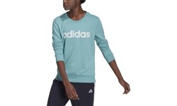 Adidas Džemperis Moterims W Lin Ft Sweat Blue
