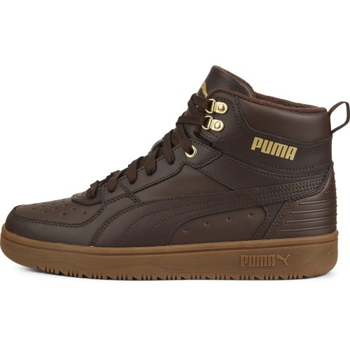 Buty męskie Puma Rebound Rugged, ciemnobrązowe 387592 04