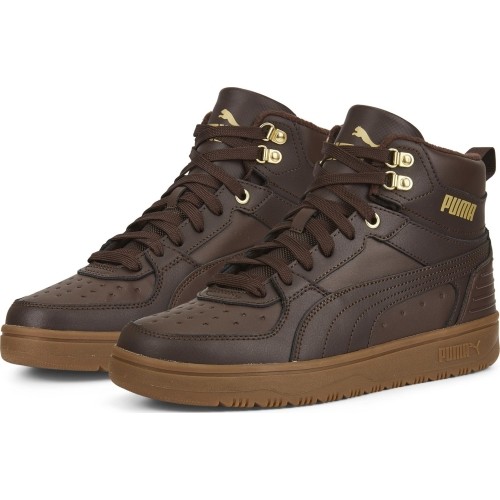 Buty męskie Puma Rebound Rugged, ciemnobrązowe 387592 04