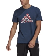 Adidas Marškinėliai Vyrams M Bos Brtp Fll Blue