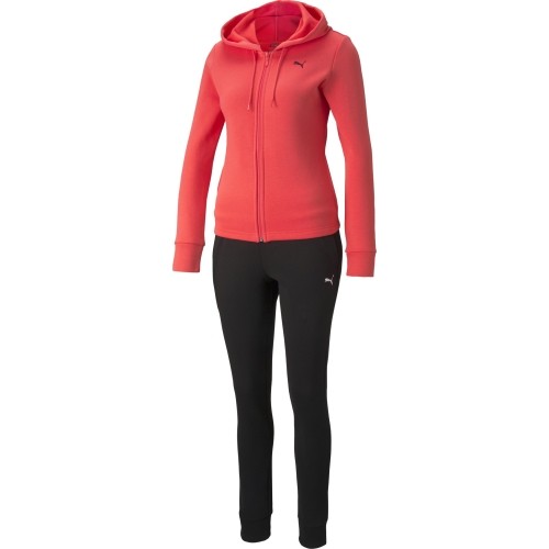 Damski dres Puma Classic Hooded Black Pink 589132 35
