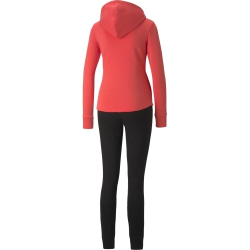 Puma Sportinis Kostiumas Moterims Classic Hooded Black Pink