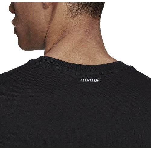 Adidas Marškinėliai Vyrams M 3s Fl Tc Pt Black