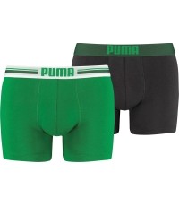 Męska bielizna Puma Placed Logo Green