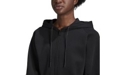 Bluza damska Adidas W FI 3S FZ Hoodie czarna GL0339