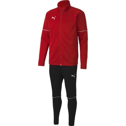 Dres młodzieżowy Puma Teamgoal czarno-czerwony 656809 01