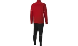 Puma Sportinis Kostiumas Paaugliams Teamgoal Tracksuit Black Red 656809 01