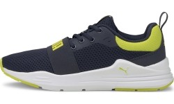 Buty młodzieżowe Puma Wired Run JR Peacoat-S Blue 374214 07
