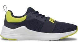 Buty młodzieżowe Puma Wired Run JR Peacoat-S Blue 374214 07