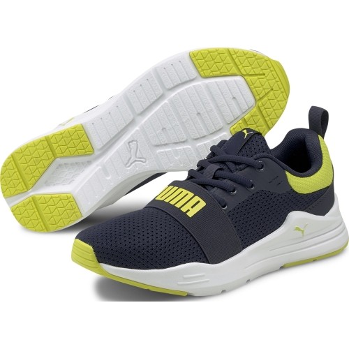 Buty młodzieżowe Puma Wired Run JR Peacoat-S Blue 374214 07