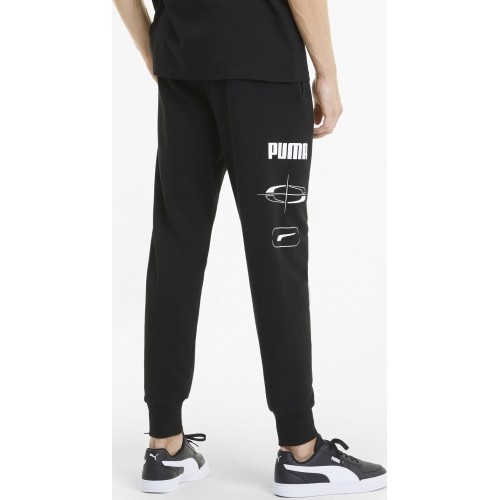 Spodnie męskie Puma Rebel czarne 585751 01
