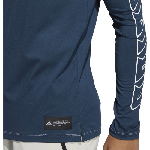 Adidas FB Hype LS Tee Blue koszulka męska