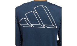 Adidas FB Hype LS Tee Blue koszulka męska