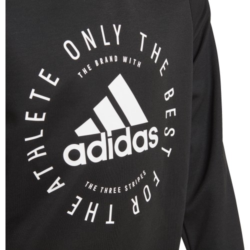 Bluza młodzieżowa Adidas Yb Sid Po Black DV1700