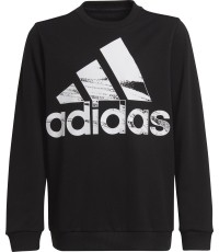 Bluza dla młodzieży Adidas Logo Sweat, czarna HA4011