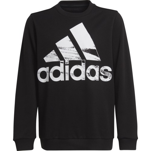 Bluza dla młodzieży Adidas Logo Sweat, czarna HA4011