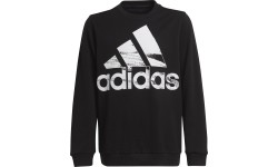 Bluza dla młodzieży Adidas Logo Sweat, czarna HA4011
