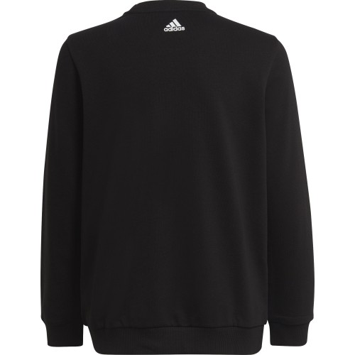 Bluza dla młodzieży Adidas Logo Sweat, czarna HA4011