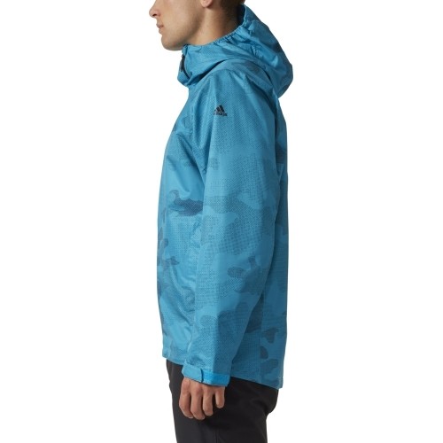 Kurtka męska Adidas Wandertag Jacket AOP niebieska BS2475