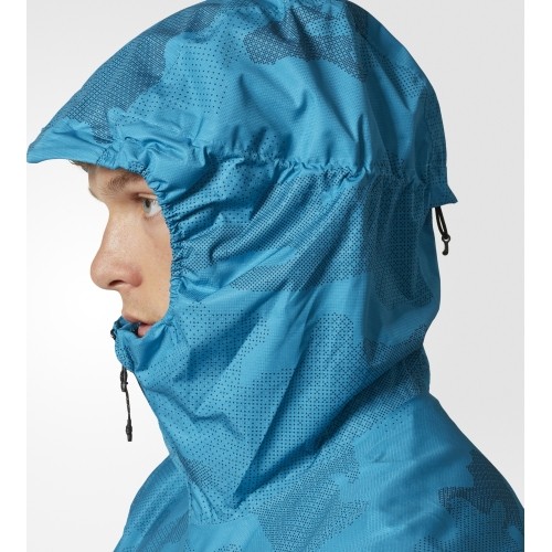 Kurtka męska Adidas Wandertag Jacket AOP niebieska BS2475