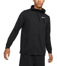 Bluza męska Nike Df Hdie Fz Fl, czarna
