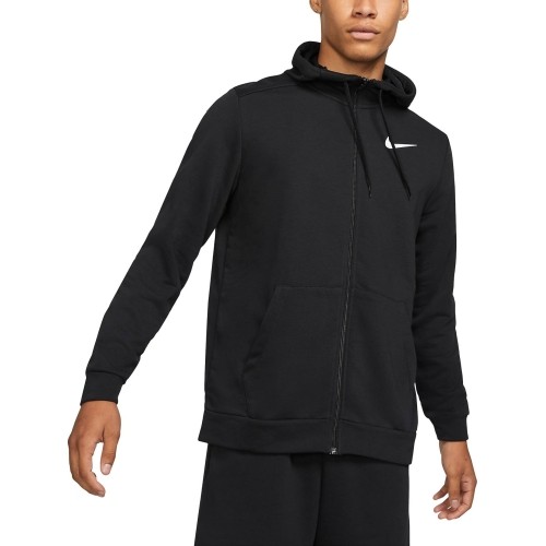Bluza męska Nike Df Hdie Fz Fl, czarna