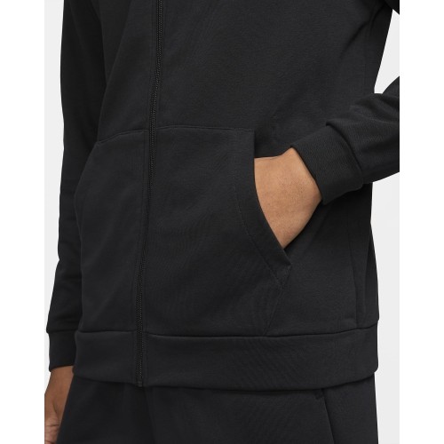 Bluza męska Nike Df Hdie Fz Fl, czarna