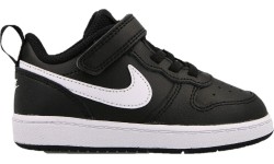 Buty chłopięce Nike Court Borough Low 2, czarne, BQ5453 002