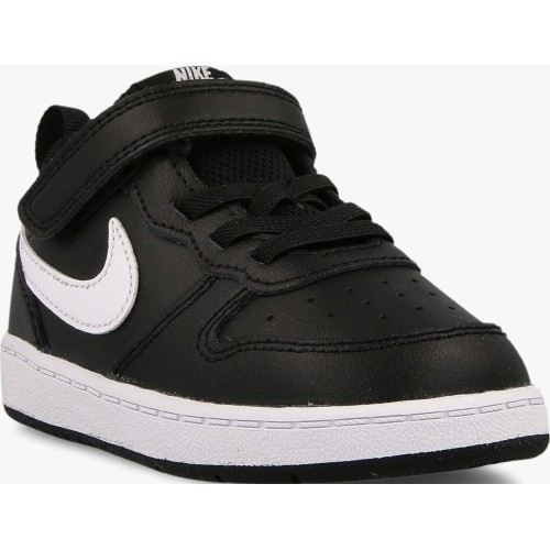 Buty chłopięce Nike Court Borough Low 2, czarne, BQ5453 002