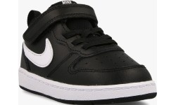 Buty chłopięce Nike Court Borough Low 2, czarne, BQ5453 002