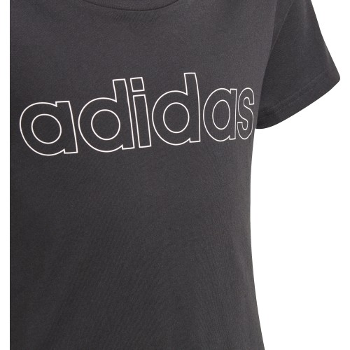 Adidas bluzka dla dziewczynek G Lin T Black GN4042