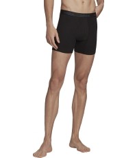 Bokserki męskie Adidas GFX Brief 2-pak czarno-niebieskie H35742