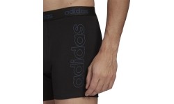 Bokserki męskie Adidas GFX Brief 2-pak czarno-niebieskie H35742
