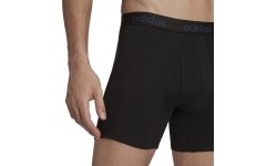 Bokserki męskie Adidas GFX Brief 2-pak czarno-niebieskie H35742