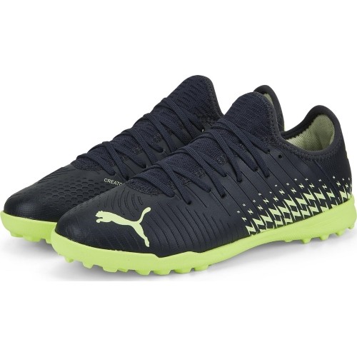 Buty piłkarskie młodzieżowe Puma Future Z 4.4 TT Jr, Parisian Green Black 107017 01
