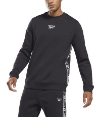 Reebok Ri Tape Crew bluza męska, czarna HB5974